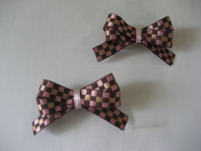 Pink and Brown pair