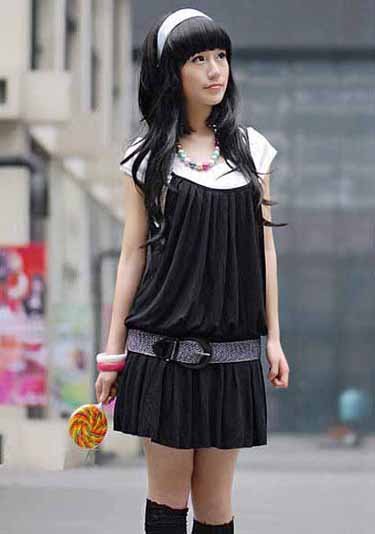 Characteristc Buckle Dress