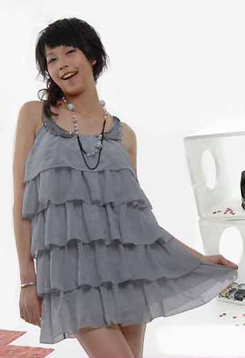 Ruffle Layer Dress