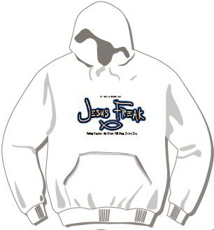 Jesus Freak Hoodie available in 3 colors