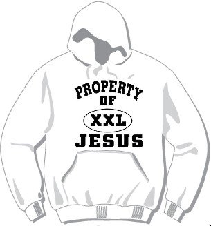 Property of Jesus (Black Lettering) Hoodie available in 3 colors