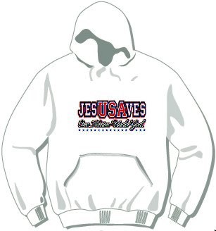 JesUSAves Hoodie available in 3 colors