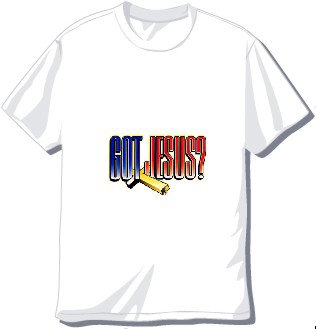 Got Jesus with Cross T-shirt Available in 3 colors