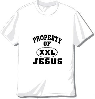 Property of Jesus XXL T-shirt Available in 3 colors