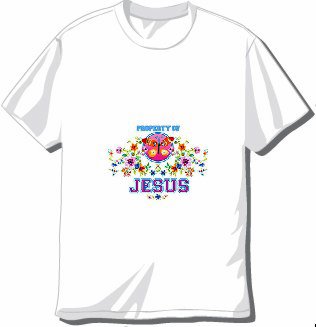 Lady's Property of Jesus T-shirt Available in 3 colors