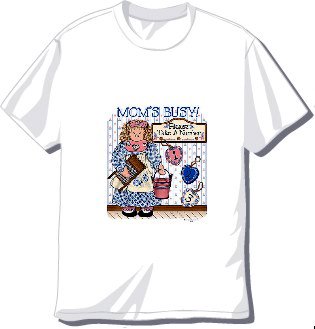 Mom's Busy T-shirt Available in 3 colors