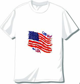 God Bless America T-shirt Available in 3 colors