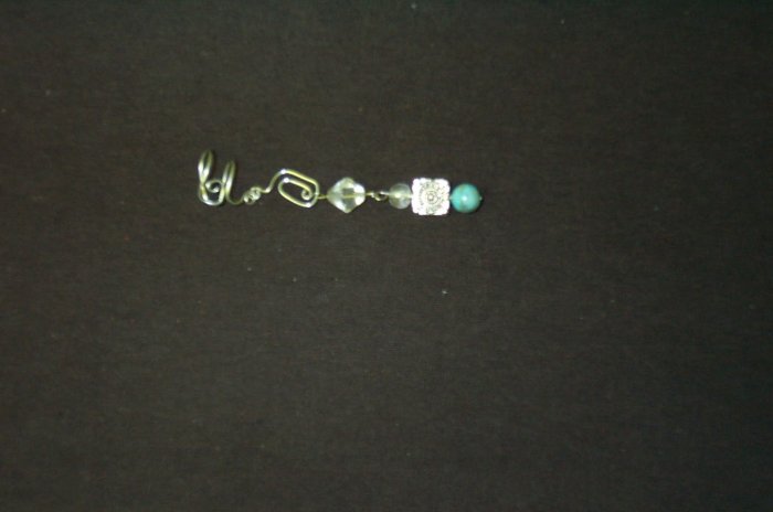 Vintage Glass Ear Cuff