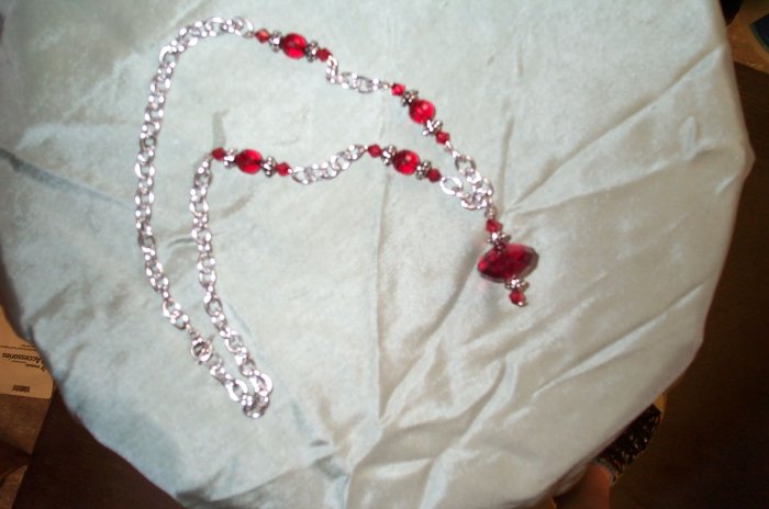 Medieval Renaissance Red Necklace