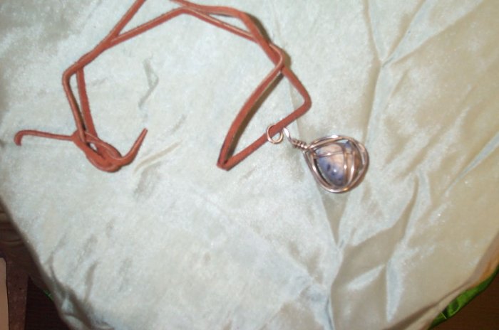 Elven Globe Renaissance Medieval Stone Necklace