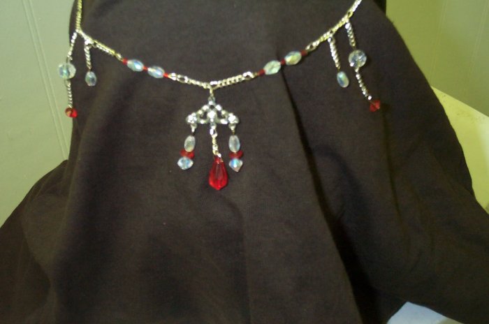 Red Elven Renaissance Celtic Medieval Circlet