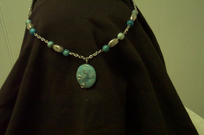 Elven Jasper Fairy Circlet Renaissance Celtic Silver