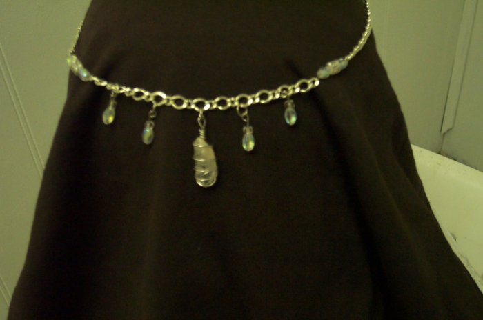 Quartz Crystal Fairy Elven Circlet Renaissance Celtic Medieval