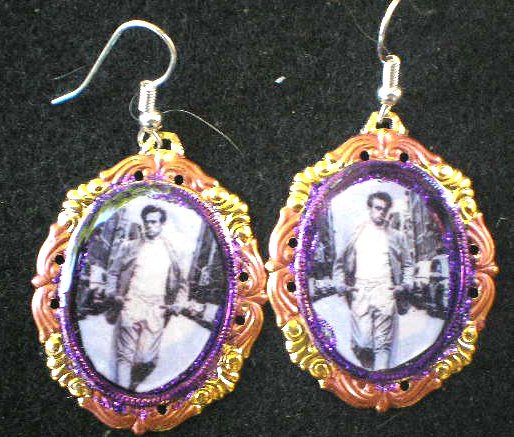JAMES DEAN WALKING EARINGS