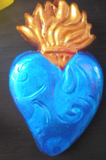 BLUE SACRED HEART