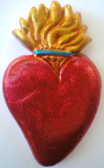 RED SACRED HEART