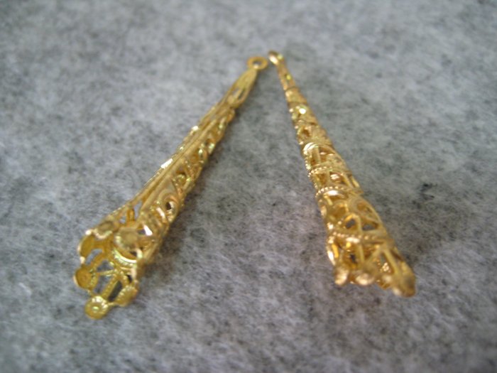 Filigree, 7mmx43mm, 1pc