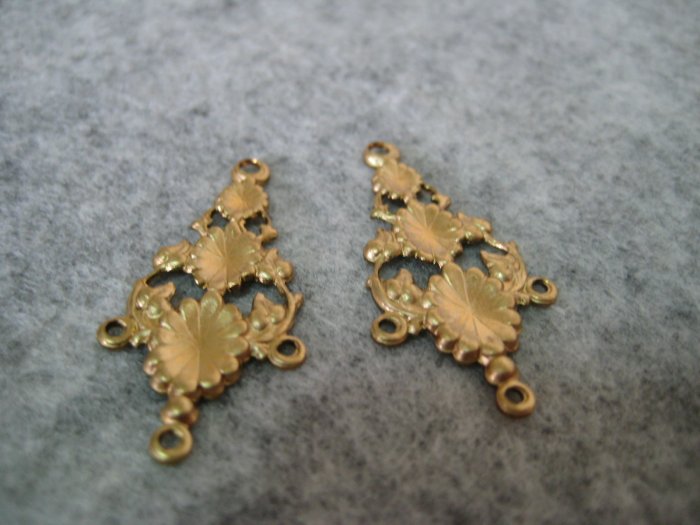 Filigree, 16mmx31mm, 1pair