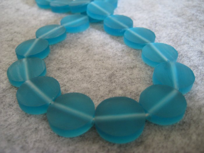 Resin beads, 5mmx15mm, 4pcs