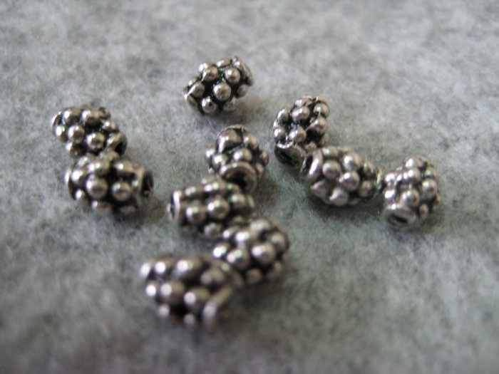 Bali Beads, 4mmx5mm, 10pcs