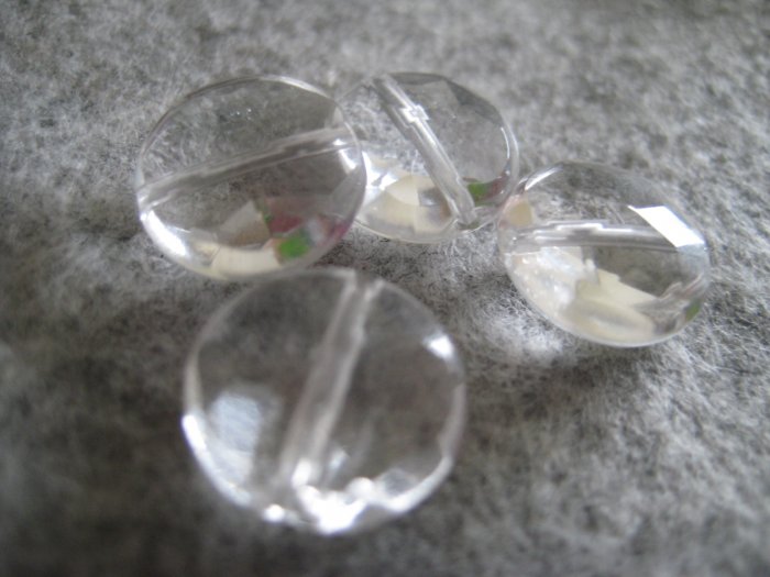 Clear Quartz Beads, 1 strand (16pcs)