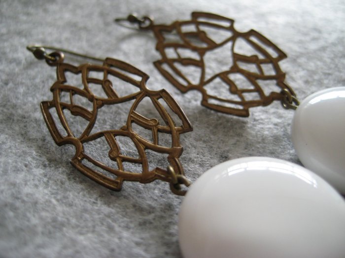 Art Deco Glam ~ Earrings