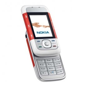 Nokia 5200 Cell Phone/ Unlocked / Red / Refurbished/ Free Shipping