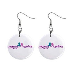 Button Earrings