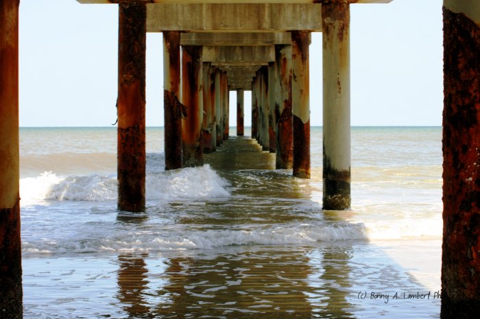 St. Augustine Beach Pier - Digital Art Print 8 x 10