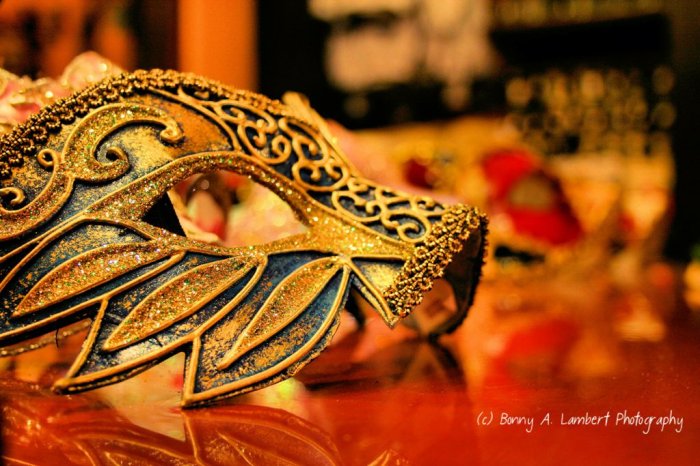 Mardi Gras Mask - Digital Art Print 8 x 10