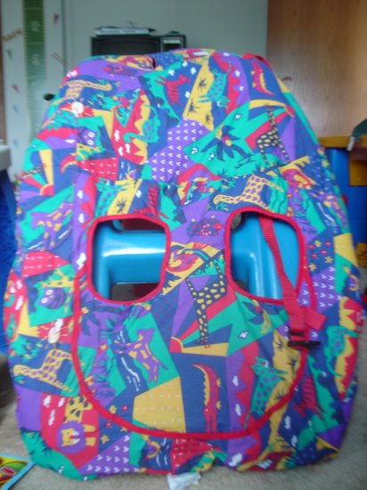 Floppy Seat Shopping Cart cover