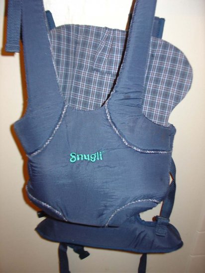 Blue Snugli Baby Carrier