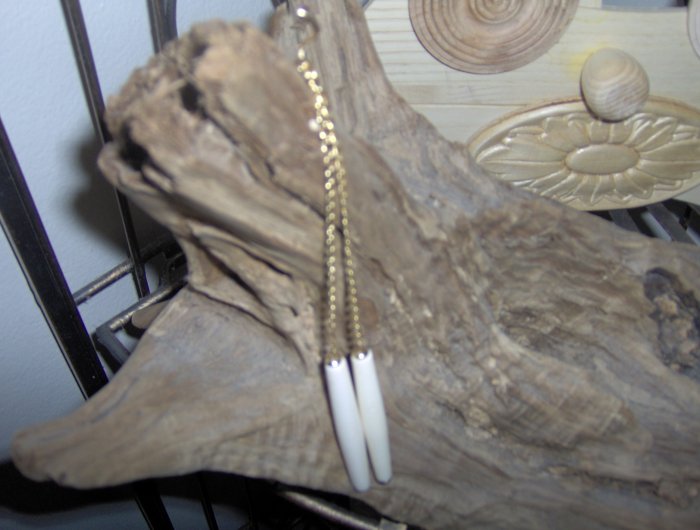 bone and gold