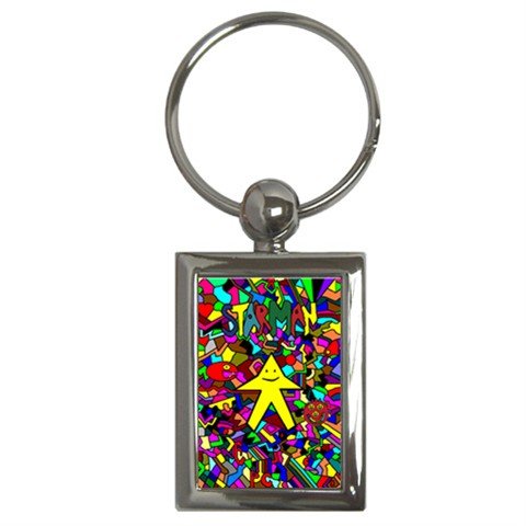STARMAN-PCArt Key Chain (Rectangle)