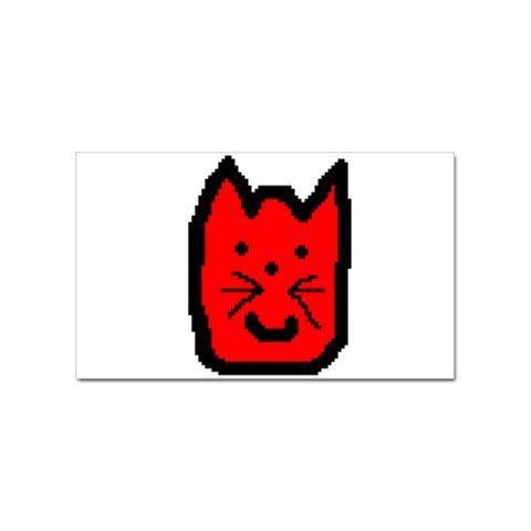 Kitty Sticker Rectangular Party Pack of 10!