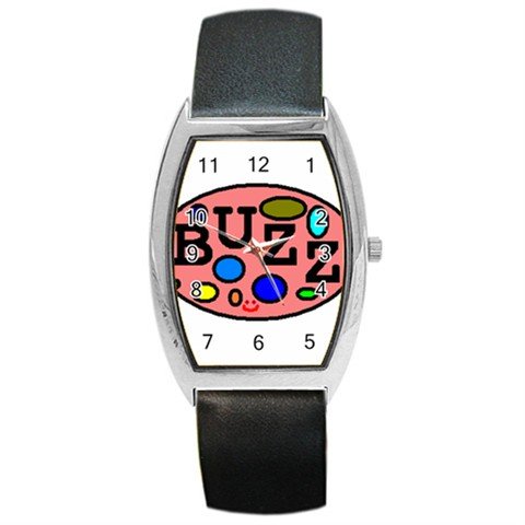 Buzz Barrel Style Metal Watch