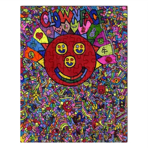 Clownface Unlimted Poster Jigsaw Puzzle (Rectangular) 110 piece