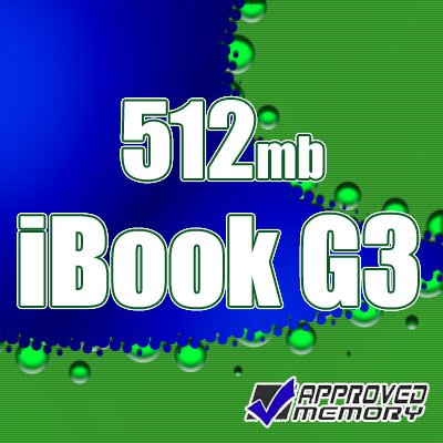 512MB RAM Memory Apple iBook Flat Panel G3 500MHz 600MHz 700MHz 800MHz 900MHz