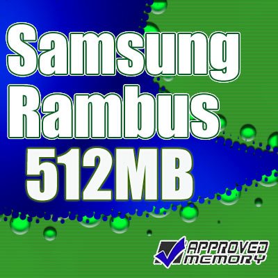Dell Dimension 8250 512MB 2x256MB 184pin Rambus RIMM Memory Kit