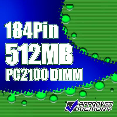 512MB RAM DDR PC2100 266MHz 184pin Computer Memory