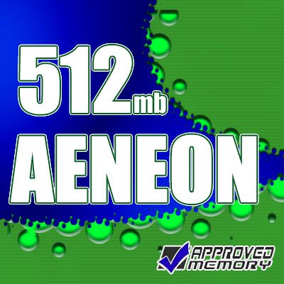 512MB RAM DDR2 240 PIN PC2-5300 667MHZ AENEON MEMORY