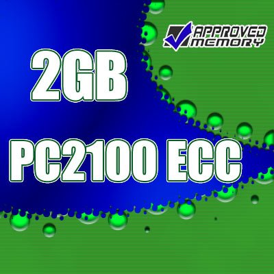 2GB RAM 184-pin PC2100 266MHz ECC DIMM Memory for Hewlett Packard Workstation xw5000