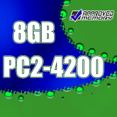 8GB (4x2GB) RAM PC2-4200 DDR2 533MHz Apple Power Mac G5 2GHz Dual Core (M9590LL/A) Memory Kit