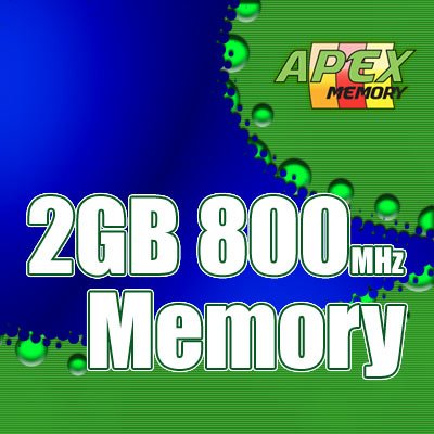 2GB RAM PC2-6400 800MHz DDR2-800 SDRAM 200 Pin SODIMM Memory Module