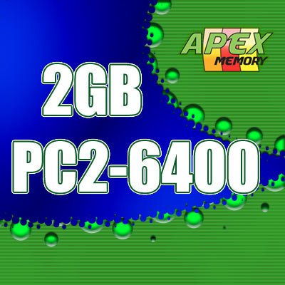 2GB RAM PC2-6400 800MHz DDR2-800 SDRAM 200 Pin SODIMM Laptop Memory Module