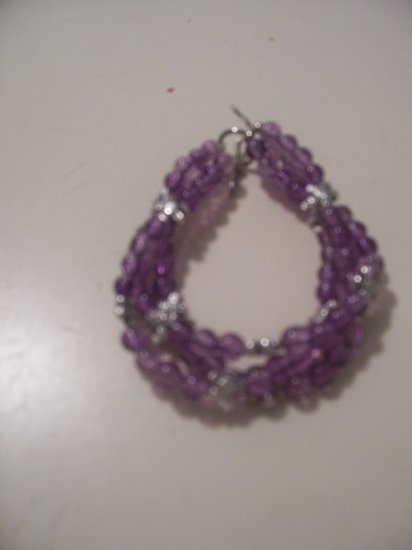 TRIPLE PURPLE BRACELET