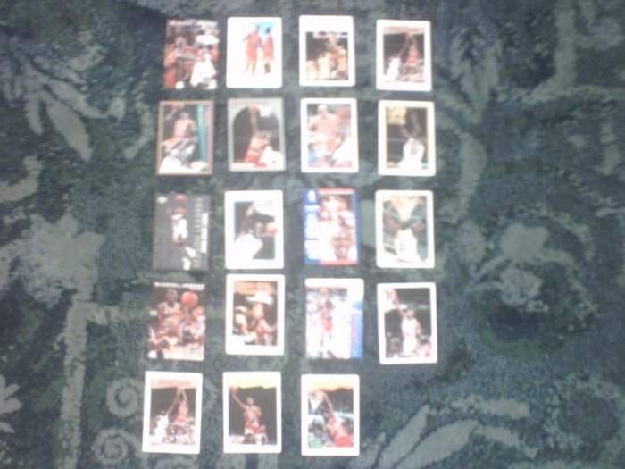 Michael Jordan Basketball Cards.