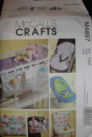 McCall's Patterns M4328 Baby Room Essentials, One Size Only