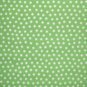 1 3/8 Yard Just 4 Fun White Dots on Light Green Cotton Fabric Maywood Studios Bolt End