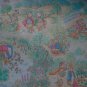 F8 Beatrix Potter Garden Scenes Cotton Fabric Fat Eighth F8th